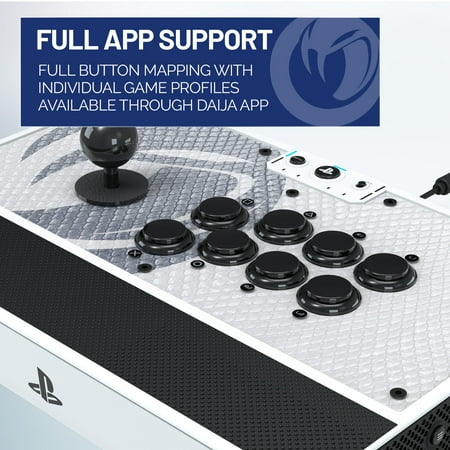 RIG - Nacon Daija Arcade Stick for PlayStation and PC - White
