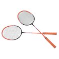 thumbnail image 4 of 2 Player Badminton Racket, Low Wind Resistance Ferroalloy Change Vibration Frequency Double Badminton Rackets  For Amateur Primary Training, 4 of 8