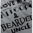 thumbnail image 5 of Love My Tattooed And Bearded Uncle Toddler Boy Girl T Shirt Infant Toddler Brisco Brands 24M, 5 of 6