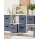 thumbnail image 5 of Storage Cubes SONGMICS, tela no tejida azul brumoso, paquete de 6 unidades, 5 of 8