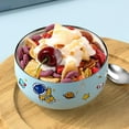 thumbnail image 5 of Stainless Baby Bowls With Removable Silicone Toddler Bowls Kids Bowls Anti Scald Snack Container For Feeding Dishwasher, 5 of 7