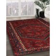 thumbnail image 3 of Ahgly Company Machine Washable Indoor Rectangle Traditional Bakers Brown Area Rugs, 7' x 10', 3 of 7