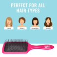 thumbnail image 3 of Cepillo de pelo Wet Brush Pro Paddle Punchy Pink para todo tipo de cabello, 3 of 4