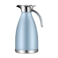 thumbnail image 1 of Cafetera térmica de acero inoxidable con tapa hermética. Dispensador de té y café. Azul, 1 of 9