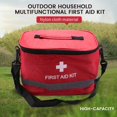 thumbnail image 4 of Kit de Primeros Auxilios Al Aire Libre Bolsa Camping Deportes Paquete Supervivencia Emergencia Médica Casa Rojobolso Bandolera Con Símbolo Nylon Llamativo, 4 of 5