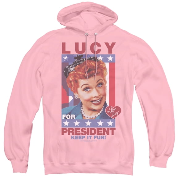 I Love Lucy - For President - Pull-Over Hoodie - XX-Large