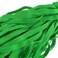thumbnail image 4 of Flat Elastic Band for Sewing 1/4" x 33 Yards Green Braided Stretch Strap Cord Rope for Wigs Crafts, 4 of 5