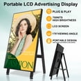 thumbnail image 6 of Pyimgus 32Inch Digital Signage Display, Portable Digital Signage, LCD Advertising Display, CMS Remote Publishing, 24/7 Operation, Split Screen, HDMI/USB/WiFi/Android System, 6 of 8