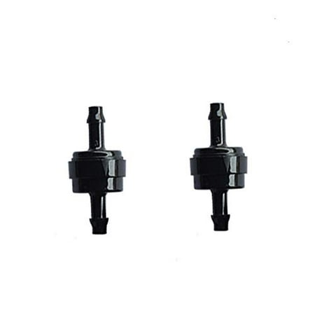 

BBT 3/16 4.5mm PA66 Automotive Oil Line Spring Check Valve Car Fuel Spring Check Valve High Temperature and Corrosion Resistance one-Way Oil Pump Check Valve