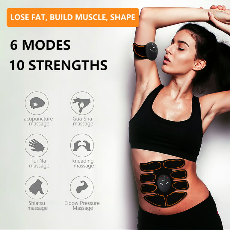 EMS Electric Muscle Stimulation Abs Stimulator Ultimate Muscle Toner, EMS  Abdominal Toning Muscle Trainer Toner For Men And Women EMS Abdominal  Toning Belt For Men And Women 