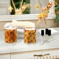 thumbnail image 4 of Yayeee 4 Pack Qtip Holder Bathroom Cotton Swab Canister with Lid Clear Dispenser Set, Large Pink Stars, 4 of 6