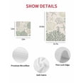 thumbnail image 7 of Sage Green Ocean Kitchen Dish Towels for Drying Dishes Set of 2, Coastal Grey Coral Starfish Shell Waffle Weave Microfiber Hand Tea Bathroom Towels Quick Dry & Absorbent Towel 12x12, 7 of 7