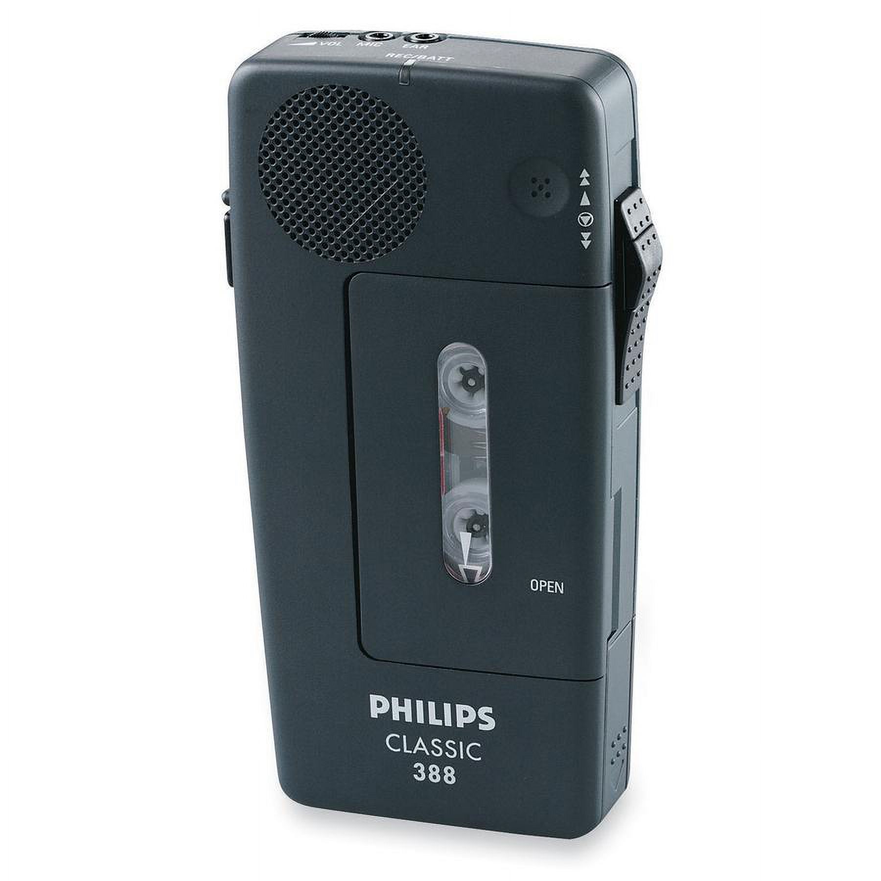 Philips Speech Processing Pocket Memo 388 Slide Switch Mini Cassette Dictation Recorder - image 2 of 2