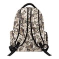 thumbnail image 2 of Pzuqiu Mallard Duck Camo School Backpacks 17 Inch Large Capacity Kids Teenagers Schoolbags Bookbags Casual Travel Daypack with Front Zipper Breathable Teen Girls Boys Backpack, 2 of 7