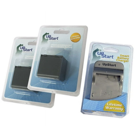2x Pack - Canon ZR100 Battery   Charger - Replacement for Canon BP-2L14 Digital Camcorder Battery and Charger (2700mAh, 7.4V, Lithium-Ion)