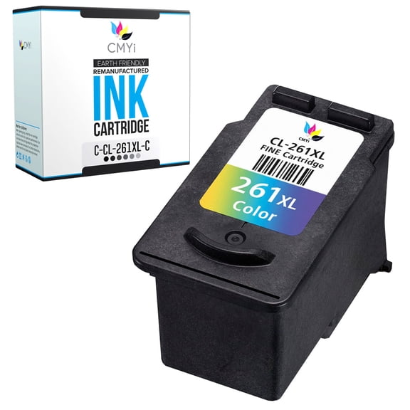 CMYi CL-261XL Tri-color 1-Pack Ink Cartridge compatible for Canon CL-261XL - PIXMA TR7020, TR7020a, TR7022a, TS5320, TS6420, TS6420a (1 Tri-color)