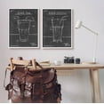 thumbnail image 2 of Stupell Industries Iced Coffee & Tea Diagram Graphic Art White Framed Art Print Wall Art, Set of 2, Design by Ethan Harper, 2 of 7
