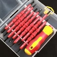 thumbnail image 6 of VDE Electricians Screwdriver Set Tool Electrical Fully Insulated High Voltage Multi Screw Head Type For 8pcs, 6 of 8