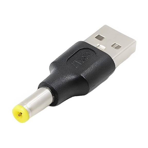 Laptop Power Charger Adapter Connector USB A Male to DC 2.5/3.0/3.5/4.0/4.8/5.5mm Male Jack Plug Converter