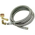 thumbnail image 2 of Eastman 41045 Universal Braided Stainless Steel Dishwasher Installation Kit, 3/8 inch Comp, 6 Ft, 2 of 2