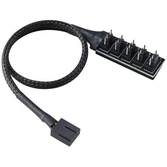 AKASA - Flexa FP5H 5 Way PWM Fan Splitter Cable