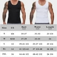 thumbnail image 6 of KIWI RATA Compression Shirt for Men Slimming Undershirt for Mens Shapewear Body Shaper Sleeveless Tummy Control Tank Top, 6 of 6