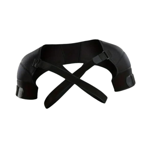 Protector de hombro, soporte de estabilidad para hombro, correa de soporte de hombro ajustable para hombres y mujeres para ejercicios deportivos