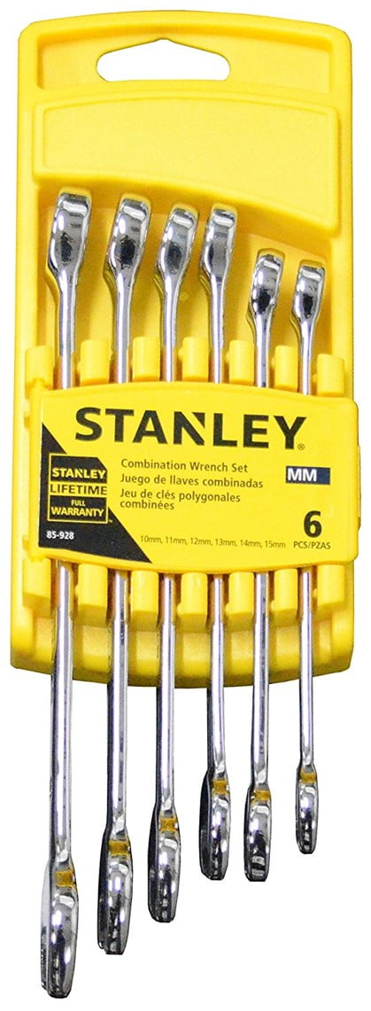STANLEY 85-928 6-Piece Wrench Set, Metric by Stanley Black & Decker