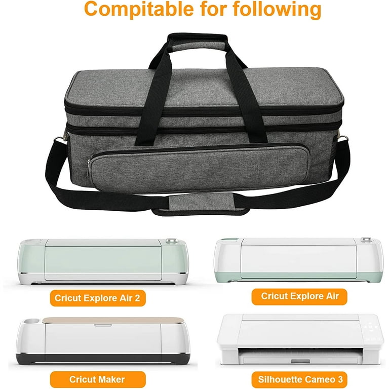 New Double-Layer Carrying Case For Cricut Maker 3/Maker/Explore 3/Explore