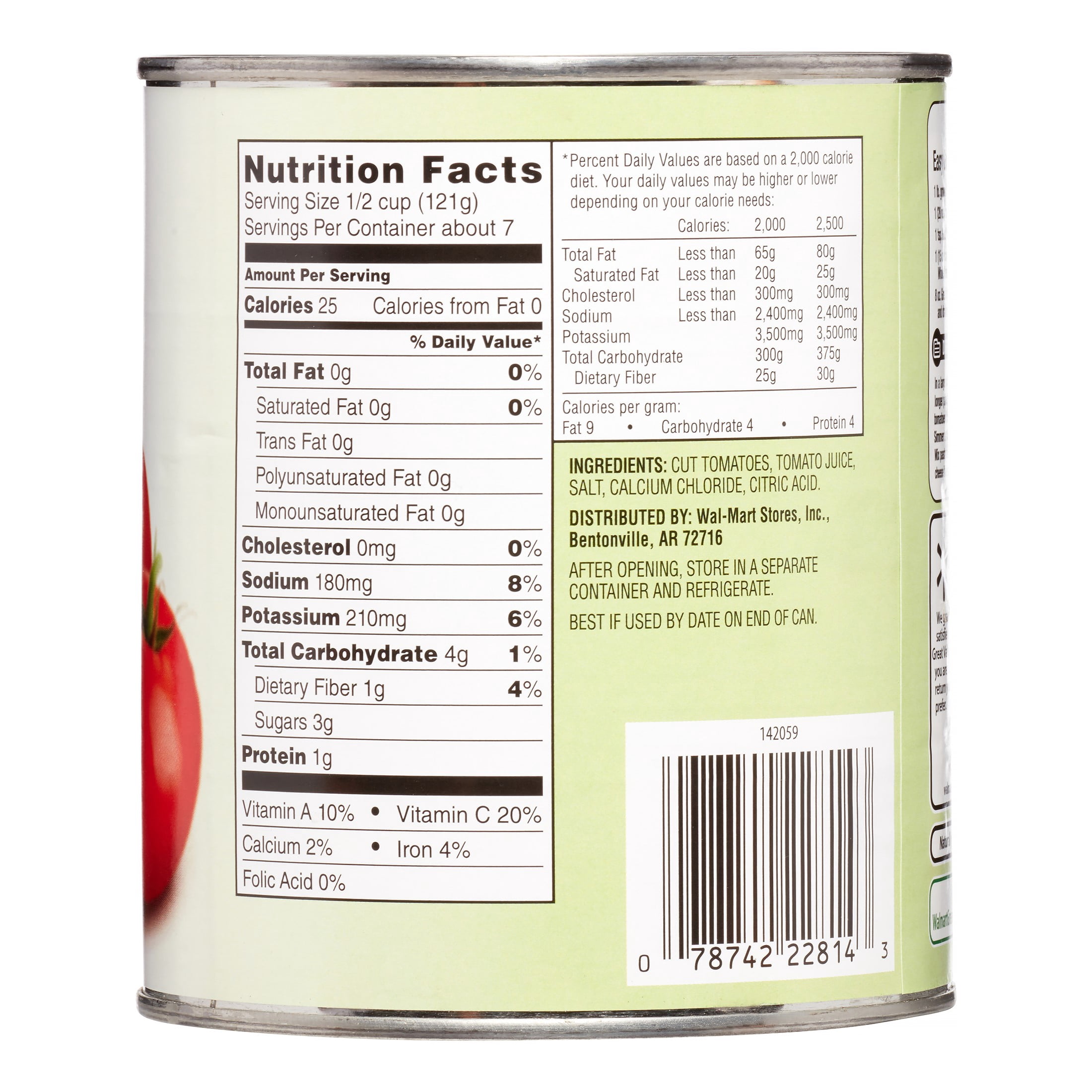 (6 pack) Great Value Diced Tomatoes in Tomato Juice, 28 oz