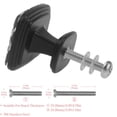 thumbnail image 2 of 4 Pcs Square Cabinet Handle Cupboard Knob Drawer Pulls Handle Christmas Drawer Knobs with Screws Furniture Decoration, 2 of 5
