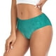 thumbnail image 2 of Balery Teal Turquoise1 Ropa Interior de Algodón para Mujer con Dibujo – Braguitas Cómodas y Elásticas, Estilo Clásico-Medium, 2 of 6