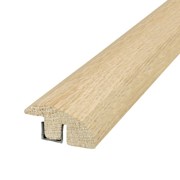 M-D Building Products 48909 36 In. Unfinished Hardwood Trans Tile/Vinyl w/ Anchors & Screws