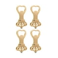 thumbnail image 3 of YOSADIER Crown Shaped Opener 4Pcs Golden Metal for Home Bar Party Supplies Wedding Decorations, 3 of 8