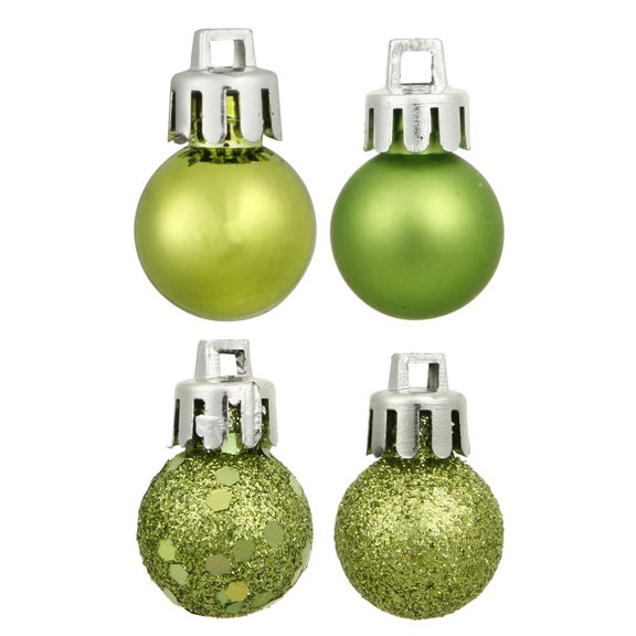 Vickerman N591013A 4 in. Lime 4 Finish Ball Asst 12-Box