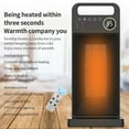 thumbnail image 2 of 800W Fan Heater – Ceramic, Temperature Control, Silent, 2 of 5