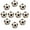 Football, variant on HDJNal 10Pcs White Rugby Oval Cabinet Pull Knobs ,43 mm/1.69 Inch Decorative Drawer Handle for Kids Room, Sports-Themed Nursery or Game Room, Ceramic Pull Knob for Dresser, Cabinet, Cupboard