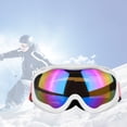 thumbnail image 3 of Gafas de esquí de doble capa antivaho Anti-ceguera por la nieve Máscara de esquí Gafas de esquí Hombres Lente Sharpla Gafas de snowboard de esquí, 3 of 8