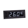 thumbnail image 3 of pitrice Car Clock Voltmeter Thermometer Durable Universal Accessories White, 3 of 9