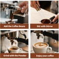 thumbnail image 5 of 51mm Coffee Espresso Tamper Set, 23PCS Espresso Accessories with Tamper, WDT Tool, Stirrer, Frothing Pitcher, Latte Art Pen, Coffee Stencils, Milk Pitcher | Latte Art Kit for Espresso Machine, 5 of 10