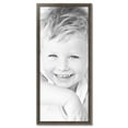 thumbnail image 2 of ArtToFrames 21" x 49" Muted Silver Picture Frame, 21x49 inch Silver Wood Poster Frame (WOM-4626),  Pack, 2 of 8