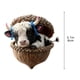 thumbnail image 3 of Adornos navideños Chopper de 8 cm con diseño de animales del bosque, para árbol de Navidad, regalo navideño, decoración colgante, decoración de jardín, decoración navideña y de Halloween., 3 of 6