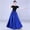 Royal Blue, variant on Shining Satin Long Spanish Skirt Swing Dancing Skirt Belly Dance skirt Sun Skirt 14 Colors,Wine Red,One Size