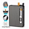 thumbnail image 2 of Cigarrera Con Encendedor Electrico, Lampara Led, 2 of 5