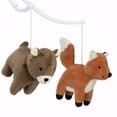 thumbnail image 4 of Bedtime Originals Sleepytime Bear & Fox Musical Baby Crib Mobile Soother Toy, 4 of 8