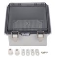 thumbnail image 2 of Power Enclosure, Easy Installation Wide Application 150x150x90mm Transparent Cover Junction Box  For Appliances, 2 of 8