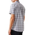 thumbnail image 2 of Maine - Camisa A Cuadros Claros para Hombre (Gris), 2 of 3