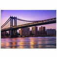thumbnail image 3 of IDEA4WALL 6pcs Brooklyn Bridge Peel and Stick Wallpaper Removable Wall Murals Large Wall Stickers for Home Decoration, 100"x24", 3 of 4