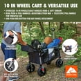 thumbnail image 4 of Ozark Trail All-Terrain Push Pull Wagon, Foldable, Black, 4 of 11
