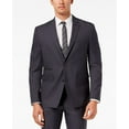 thumbnail image 2 of Vince Camuto Mens Solid Two Button Formal Suit charcoal 36/Unfinished, 2 of 3